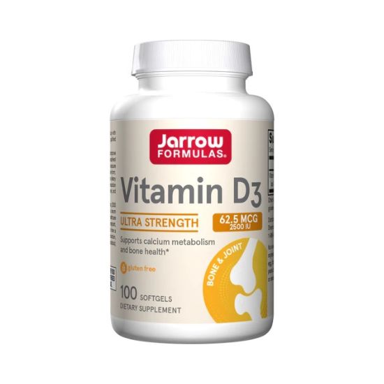 Vitamin D3, 2500 IU - 100 softgels - Vitax.ro