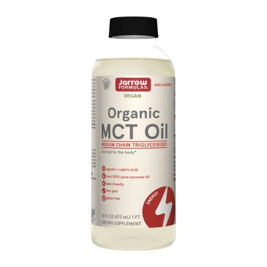 Organic MCT Oil, Unflavored - 473ml - Vitax.ro