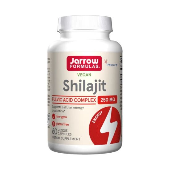 Shilajit Fulvic Acid Complex 250mg, Jarrow Formulas, 60 Capsule Vegetale - Vitax.ro