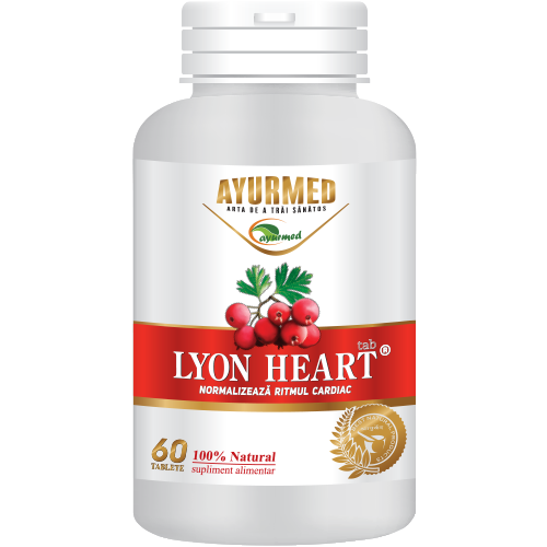 Lyon Heart, Ayurmed, 60 Tablete - Vitax.ro