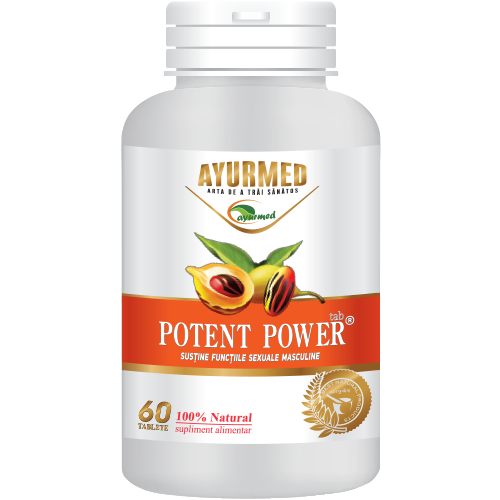 Potent Power, Ayurmed, 60 Tablete - Vitax.ro