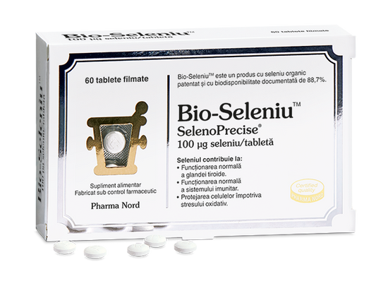 SelenoPrecise, 100ug, Pharma Nord, 60 Tablete - Vitax.ro