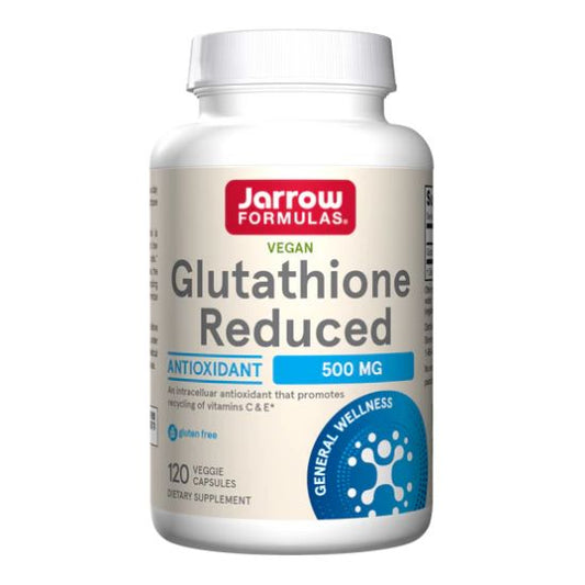 Glutathione Reduced, 500mg, 120 vcaps, Jarrow Formulas - Vitax.ro