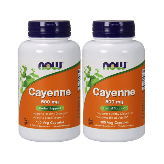 Pachet 2x Cayenne, 500mg - 100 vcaps - Vitax.ro