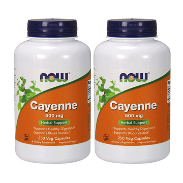 Pachet 2x Cayenne, 500mg - 250 vcaps - Vitax.ro