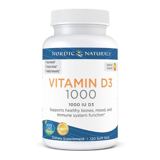 Nordic Vitamin D3, 1000 IU - 120 softgels - Vitax.ro