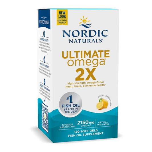 Ultimate Omega 2X, 2150mg Lemon - 120 softgels