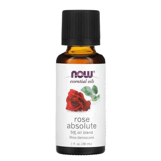 Essential Oil, Rose Absolute Oil, 30 ml, NOW Foods - Vitax.ro