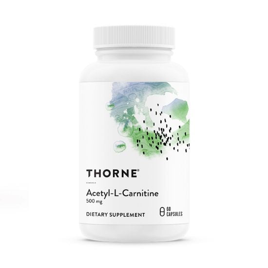 Acetil-L-carnitină, 500 mg, 60 capsule, Thorne Research - Vitax.ro