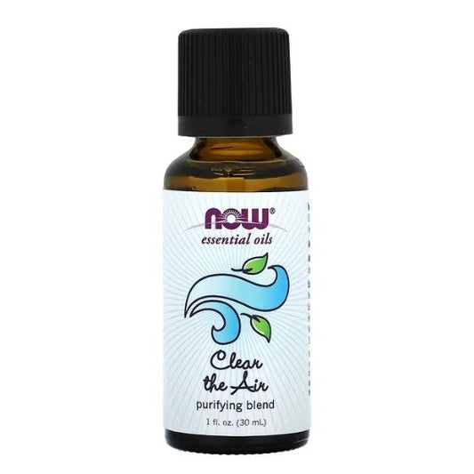 Essential Oil, Clear the Air Oil Blend, 30 ml, NOW Foods - Vitax.ro