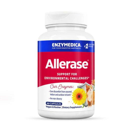 Allerase, 60 caps, Enzymedica