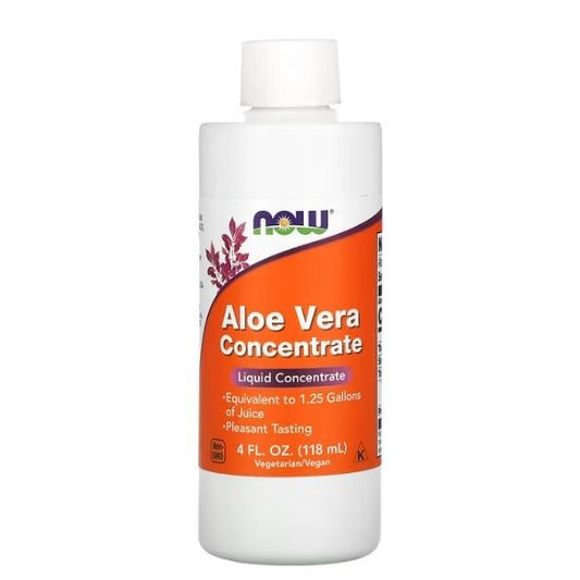 Aloe Vera Concentrate, 118 ml, NOW Foods - Vitax.ro