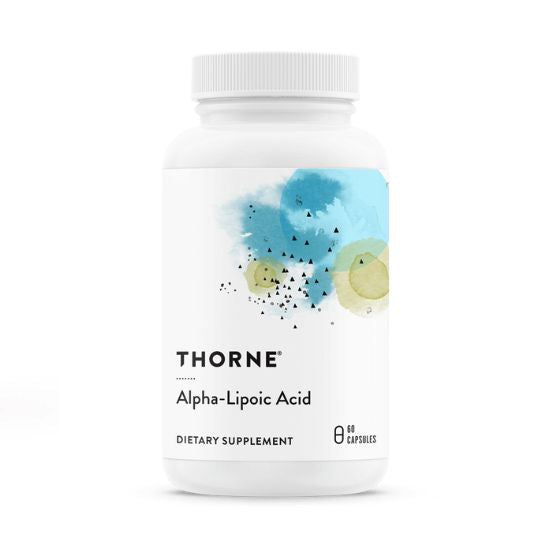 Acid alfa-lipoic, 60 capsule, Thorne Research - Vitax.ro