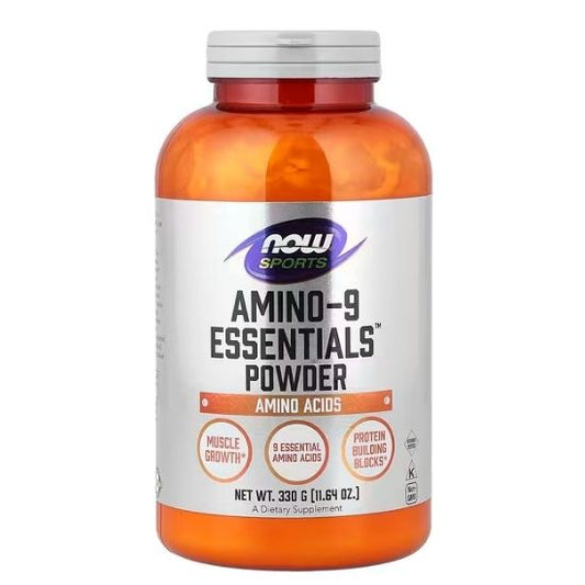 Amino 9 Essentials, Powder, 330g, NOW Foods - Vitax.ro