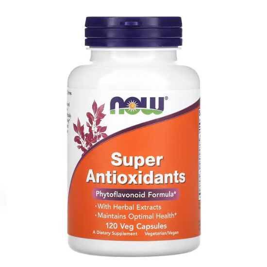 Super Antioxidants, 120 vcaps, NOW Foods - Vitax.ro