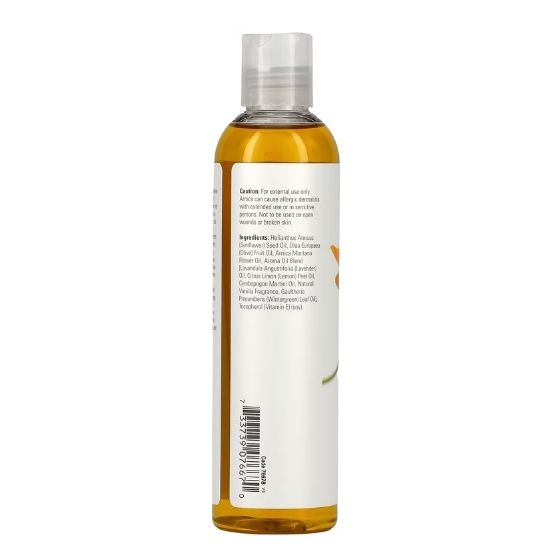 Arnica Soothing Massage Oil, 237 ml, NOW Foods - Vitax.ro