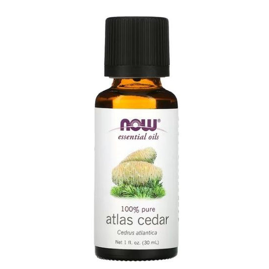 Essential Oil, Atlas Cedar Oil, 30 ml, NOW Foods - Vitax.ro