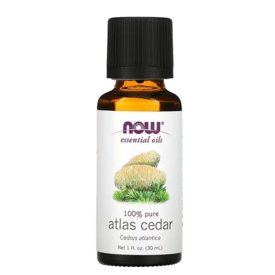 Essential Oil, Atlas Cedar Oil, 30 ml, NOW Foods - Vitax.ro