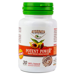 Potent Power, 30 Tablete, Ayurmed - Vitax.ro