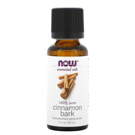 Essential Oil, Cinnamon Bark Oil, 30 ml, NOW Foods - Vitax.ro