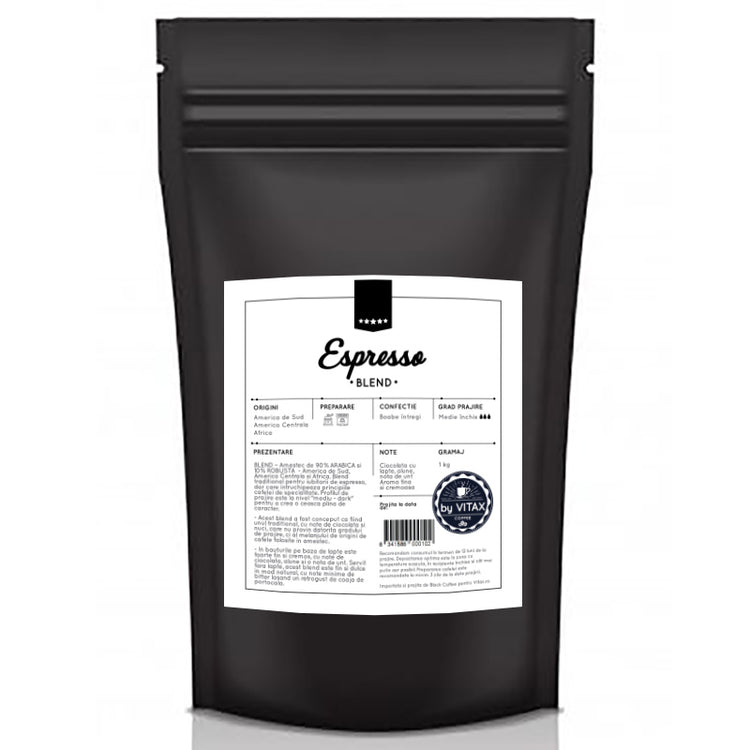 Blend Espresso - Cafea de Specialitate 1 kg, Boabe - Vitax.ro