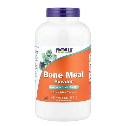 Bone Meal Powder, 454g, NOW Foods - Vitax.ro