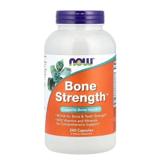 Bone Strength, 240 caps, NOW Foods - Vitax.ro