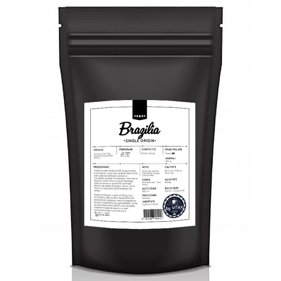 Brazilia Mogiana - Cafea de Specialitate 250g, Boabe - Vitax.ro
