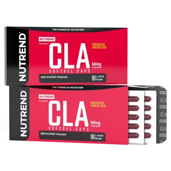 CLA Softgel Caps, 60 caps, Nutrend - Vitax.ro