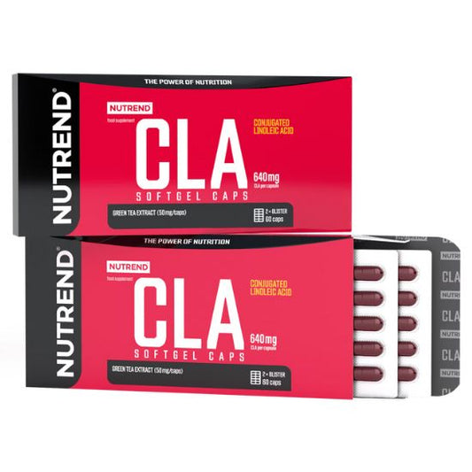 CLA Softgel Caps, 60 caps, Nutrend - Vitax.ro