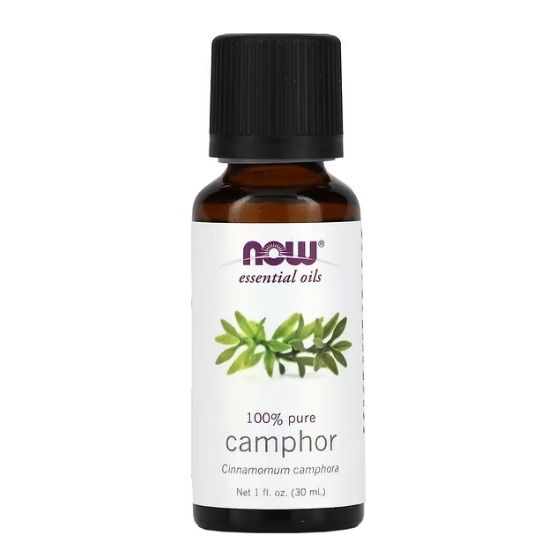 Essential Oil, Camphor Oil, 30 ml, NOW Foods - Vitax.ro