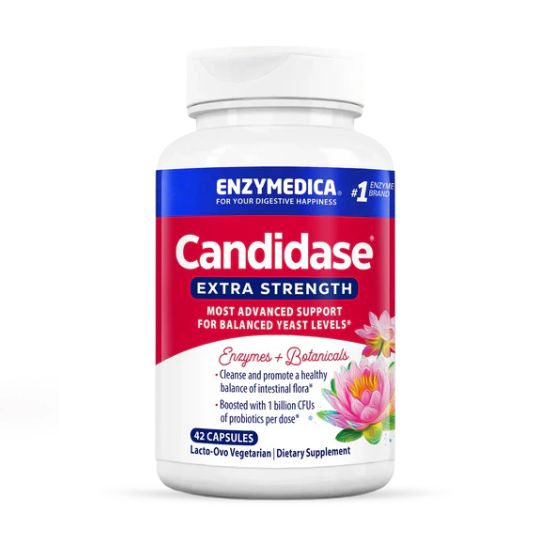 Candidase Extra Strength, 42 caps, Enzymedica - Vitax.ro