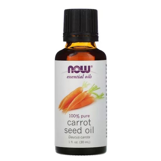 Essential Oil, Carrot Seed Oil, 30 ml, NOW Foods - Vitax.ro