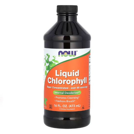Chlorophyll Liquid, 473 ml, NOW Foods - Vitax.ro