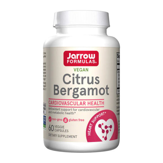 Citrus Bergamot 500mg, Jarrow Formulas, 60 Capsule Vegetale - Vitax.ro