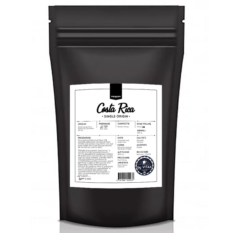 Costa Rica Palmichal, Cafea de Specialitate 250g, Boabe - Vitax.ro