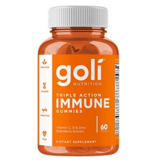 Triple Action Immune, 60 Gummies, Goli Nutrition - Vitax.ro