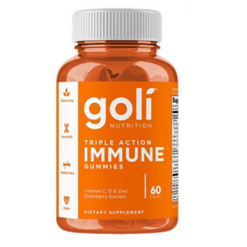 Triple Action Immune, 60 Gummies, Goli Nutrition - Vitax.ro