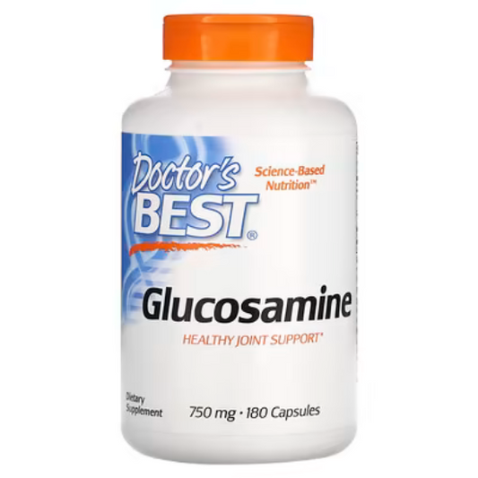 Glucosamine Sulfate, 750mg, 180 caps, Doctor's Best - Vitax.ro