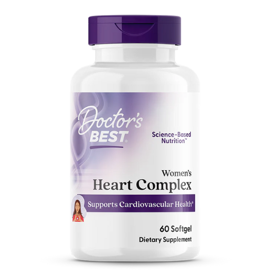 Women's Heart Complex, 60 softgels, Doctor's Best - Vitax.ro