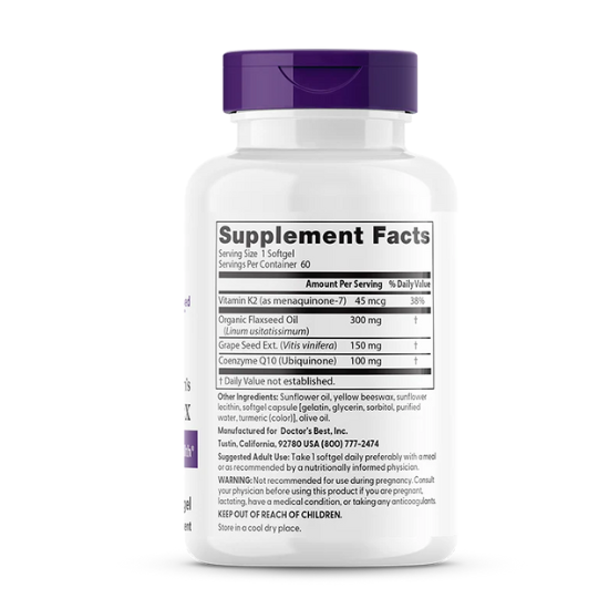 Women's Heart Complex, 60 softgels, Doctor's Best - Vitax.ro