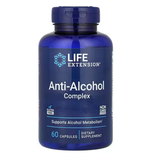 Anti-Alcohol Complex, 60 caps, Life Extension - Vitax.ro