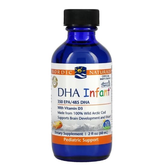 DHA Infant, 60 ml, Nordic Naturals - Vitax.ro