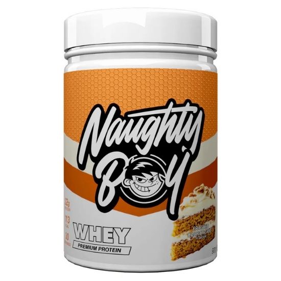 Advanced Whey, Frosted Carrot Cake, 900g, Naughty Boy - Vitax.ro