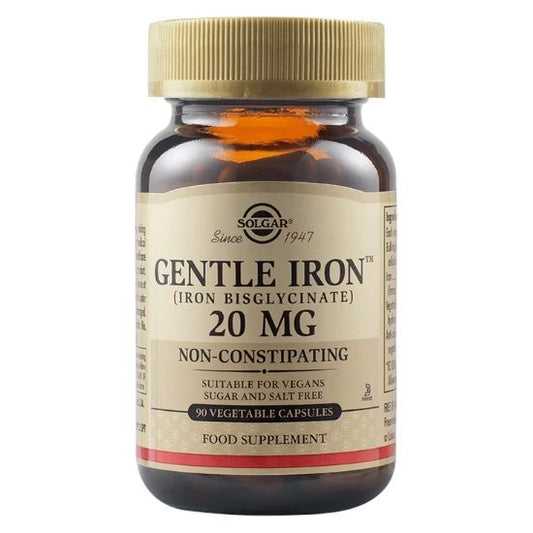 Gentle Iron, 20mg, 90 caps, Solgar