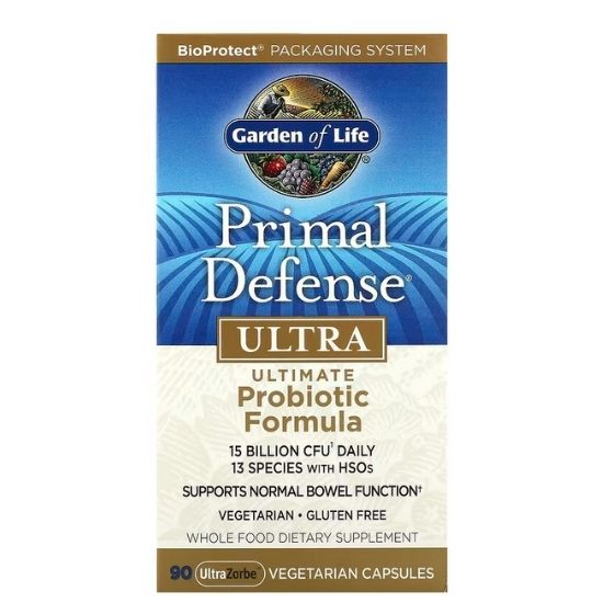 Primal Defense Ultra, Ultimate Probiotic Formula, 90 vcaps, Garden of Life - Vitax.ro