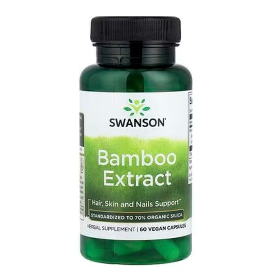 Bamboo Extract, 60 vcaps, Swanson - Vitax.ro
