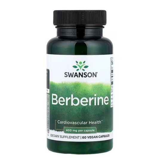 Berberine, 400mg, 60 caps, Swanson - Vitax.ro