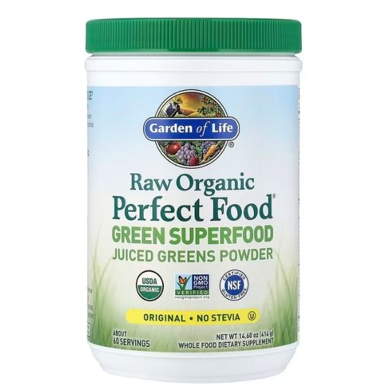 Raw Organic Perfect Food Green Superfood, Original, 414g, Garden of Life - Vitax.ro