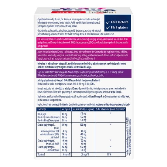 Omega 3-6-9 Aktiv, 60 capsule, Doppelherz - Vitax.ro